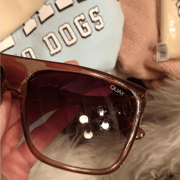 NEW! Rare Quay OTL II Dark Champagne sunglasses *read main image 8